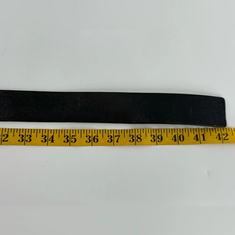 Kenneth Cole New York Black Leather Belt 36‎